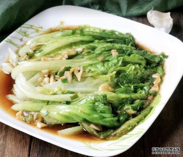 最正宗的蠔油生菜，快手簡單還減肥，2塊錢就能做一盤